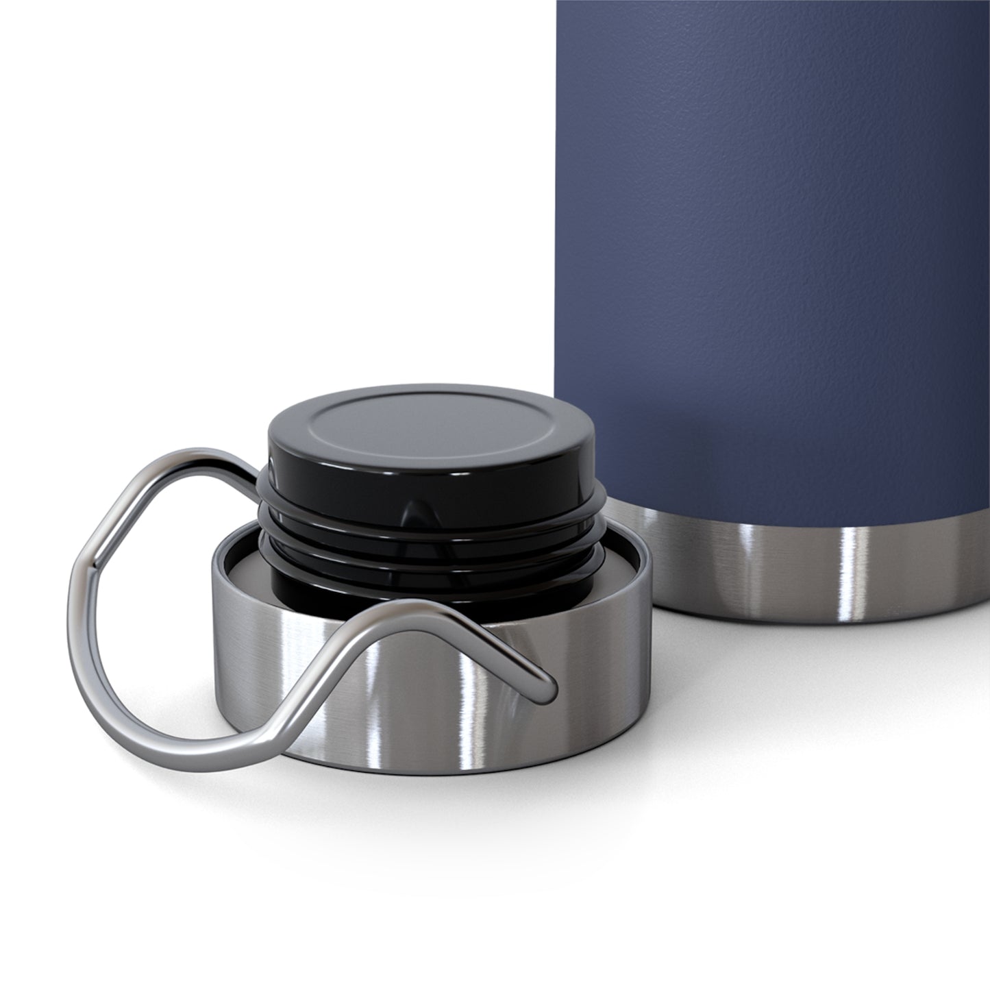 Copper Vacuum Insulated Bottle, 22oz (T Logo)