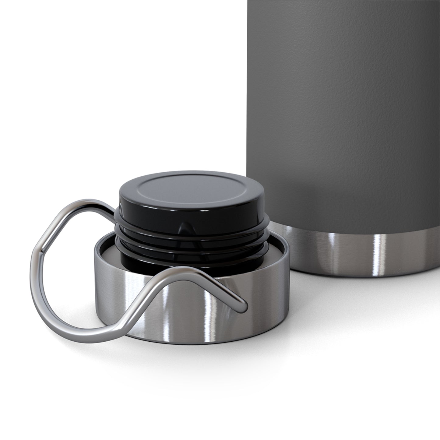 Copper Vacuum Insulated Bottle, 22oz (T Logo)