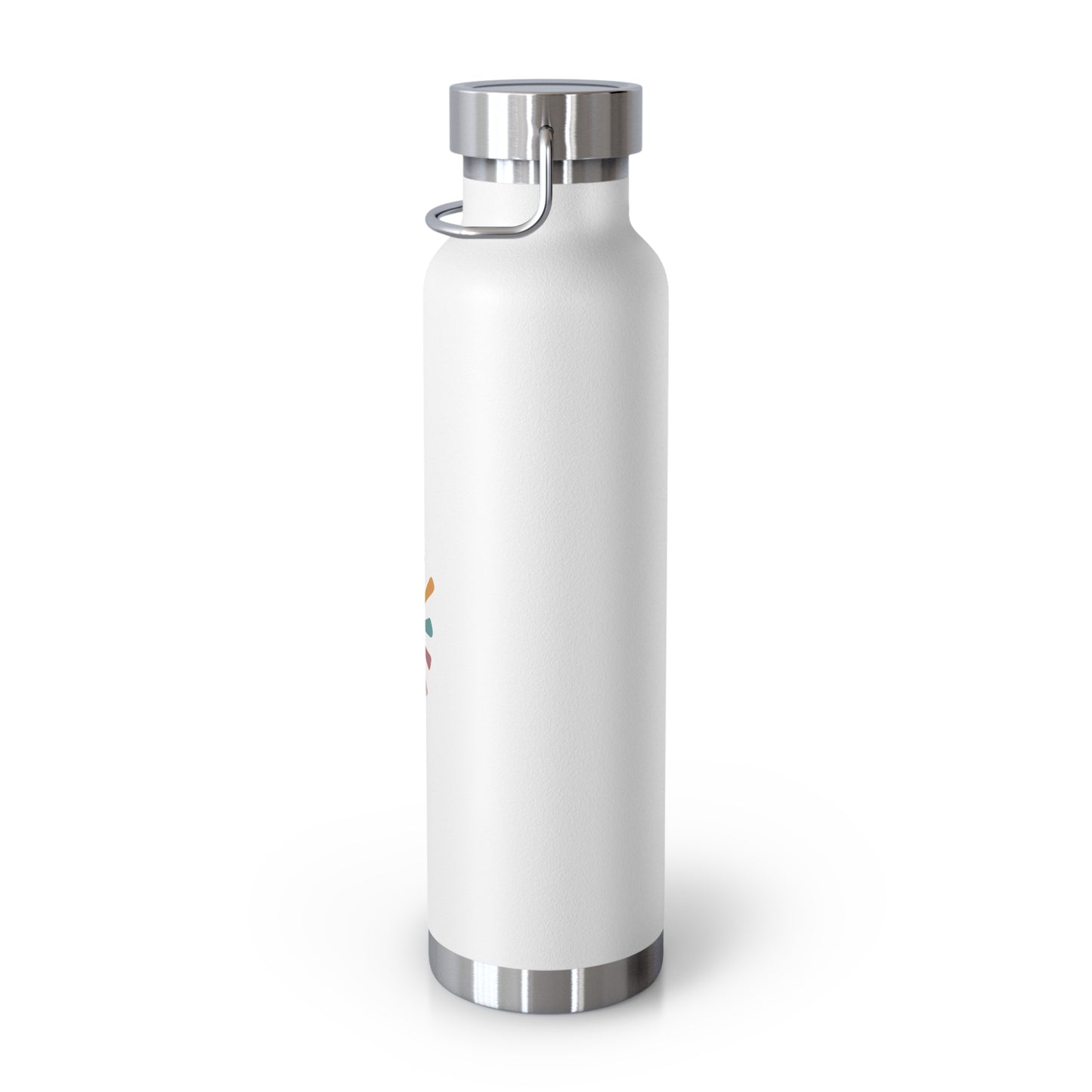 Copper Vacuum Insulated Bottle, 22oz (T Logo)