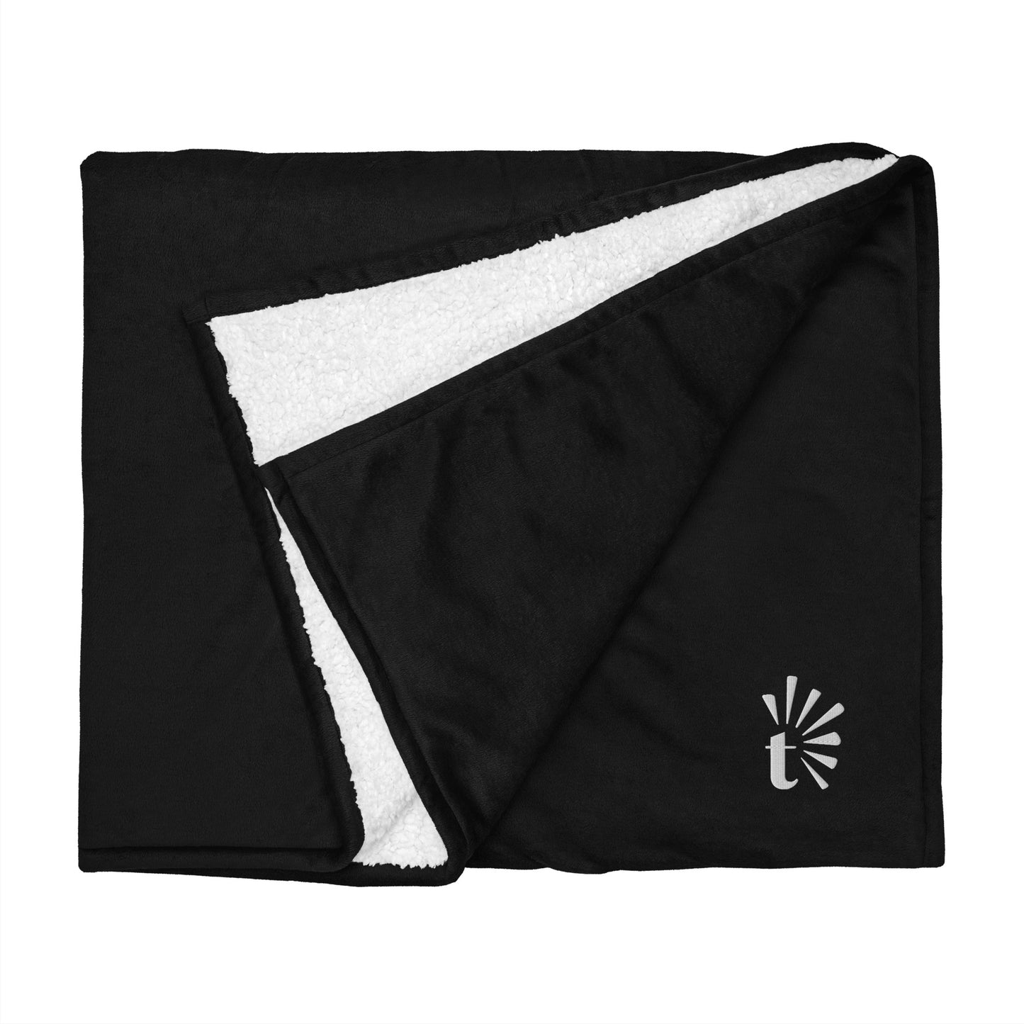 Premium Sherpa Blanket (T Logo)