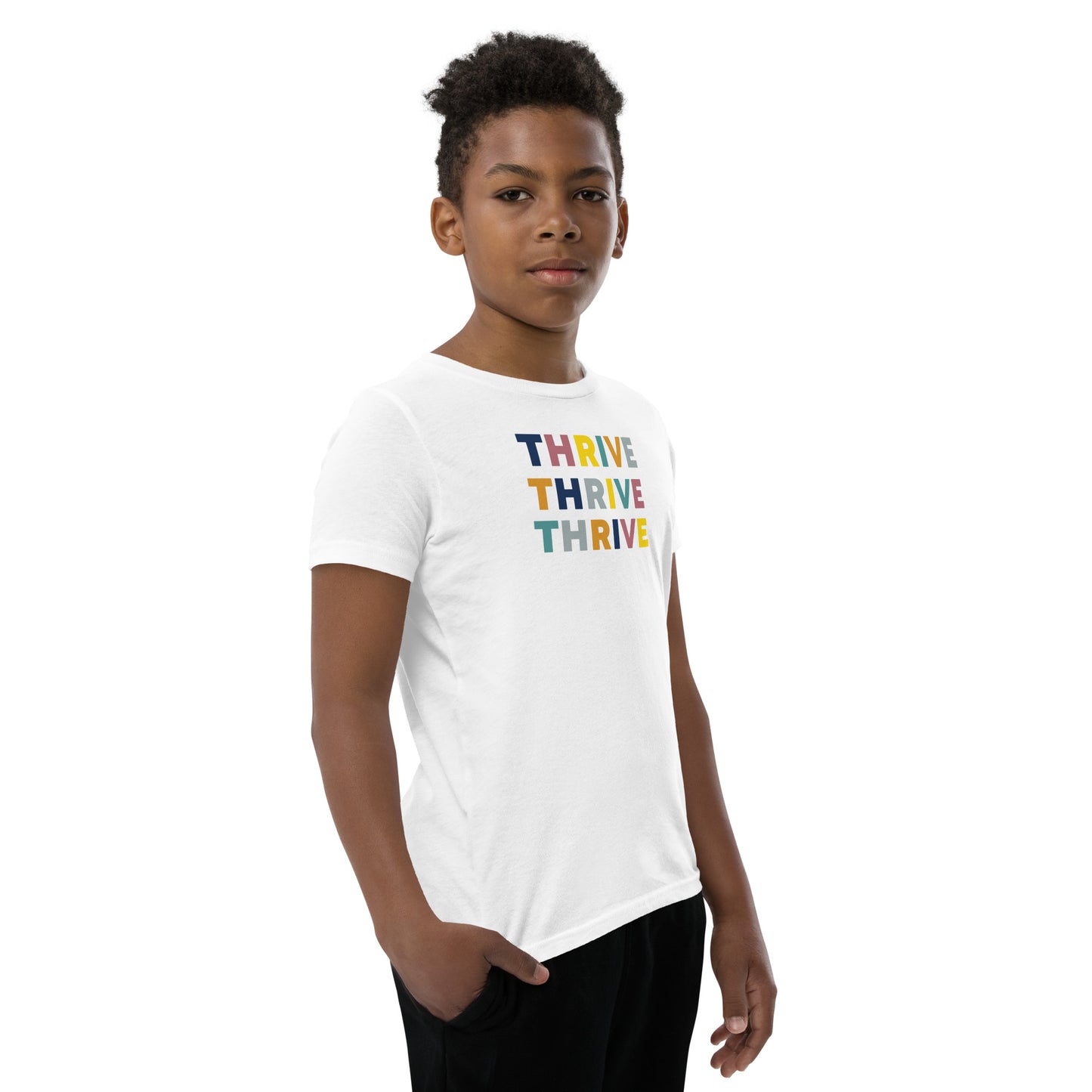 Youth Short Sleeve T-Shirt  (Design 3)